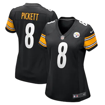 womens nike kenny pickett black pittsburgh steelers 2022 nf